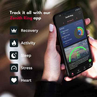 Zenith Ring | Smart Ring for Wellness, Fitness and Sleep.